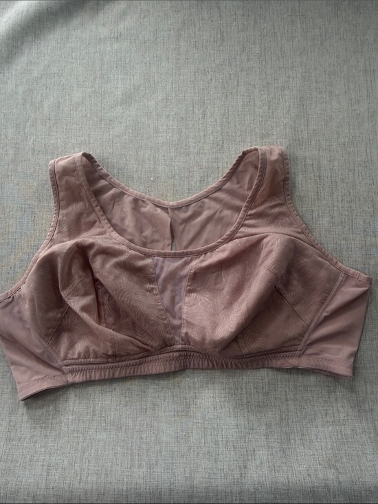Understance Other - Understance Amber Smooth Lace Wireless Tank Bra Desert Rose‎ 44DD/DDD